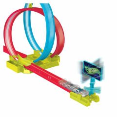 Hot Wheels Neon Yarışlar Çoklu Yarış Heyecanı Pist Seti HPC07