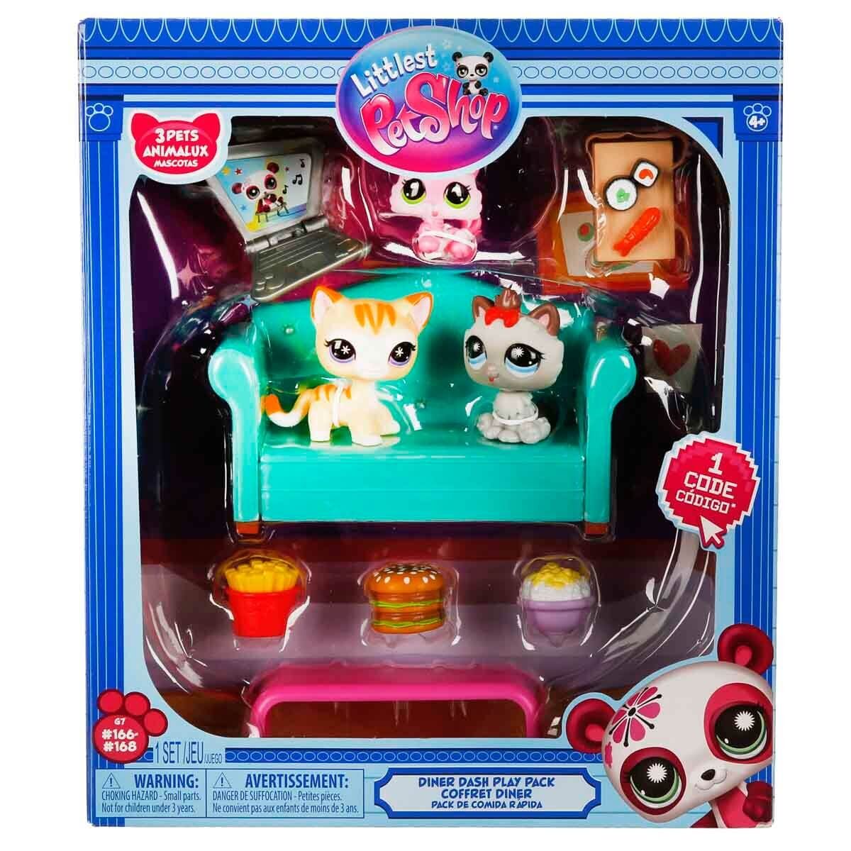 Littlest Pet Shop Minişler Lokanta Oyun Seti