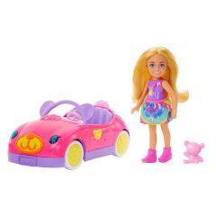 Barbie Chelsea Ayıcık Temalı Arabası HXN05