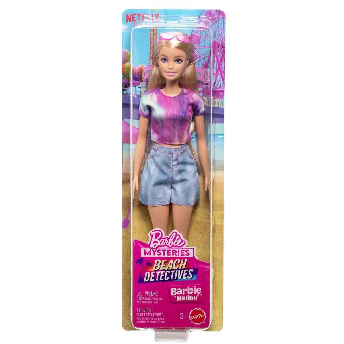 Barbie Mysteries Beach Detectives Malibu Bebek JFV63