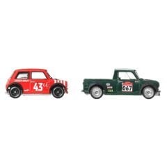 Hot Wheels Premium Car Culture 2li Morris Mini ve 67 Austin Mini Pickup JBK97