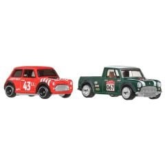 Hot Wheels Premium Car Culture 2li Morris Mini ve 67 Austin Mini Pickup JBK97