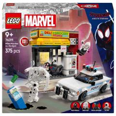 LEGO Marvel Spider-Verse Miles Morales Spot'a Karşı 76311
