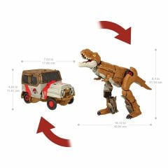 JURASSİC WORLD DEĞİŞİM SERİSİ DÖNÜŞEBİLEN T-REX FİGÜRÜ HPD38