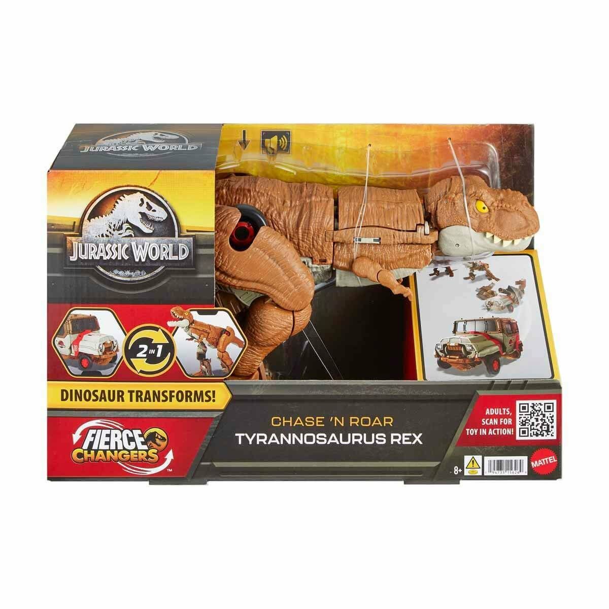 JURASSİC WORLD DEĞİŞİM SERİSİ DÖNÜŞEBİLEN T-REX FİGÜRÜ HPD38