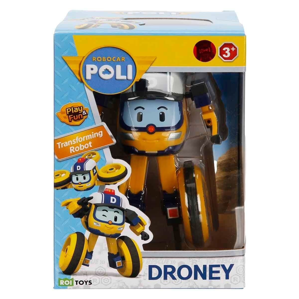ROBOCAR POLİ DÖNÜŞEN ROBOT DRONEY 0656