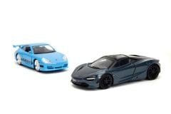 Jada Hızlı Öfkeli 2'li Paket, Brian's Porsche 911 GT3 RS Shaw's McLaren 720S 253202012