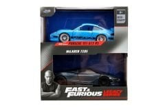 Jada Hızlı Öfkeli 2'li Paket, Brian's Porsche 911 GT3 RS Shaw's McLaren 720S 253202012