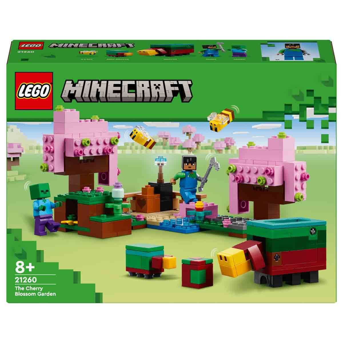 LEGO Minecraft Kiraz Çiçeği Bahçesi Oyuncağı 21260