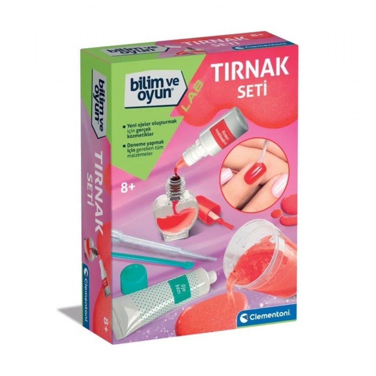 Clementoni Bilim ve Oyun - Tırnak Seti 64332