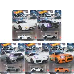 Hot Wheels Fast-Furious Premium Arabalar HNW46 5'li Set