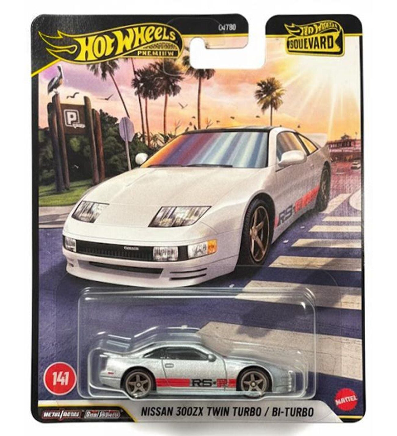 Hot Wheels Premium Boulevard Nissan 300ZX Twin Turbo JHW25