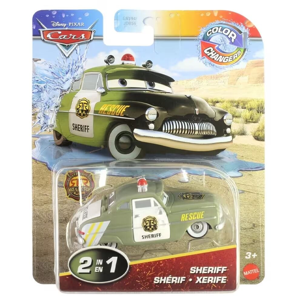 Cars Renk Değiştiren Araçlar Sheriff JBM66