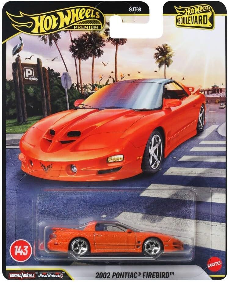 Hot Wheels Premium Boulevard 2002 Pontiac Firebird JHW17