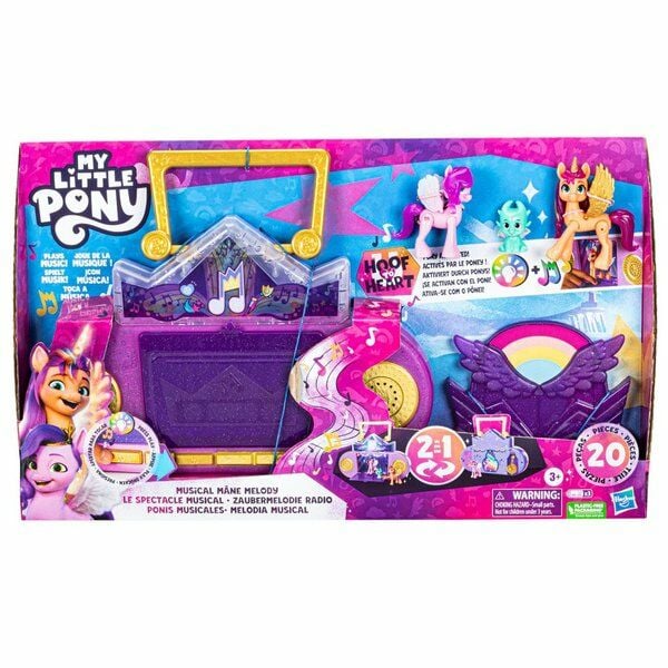 My Little Pony Müzikli ve Işıklı Mane Melody Oyun Seti F3867
