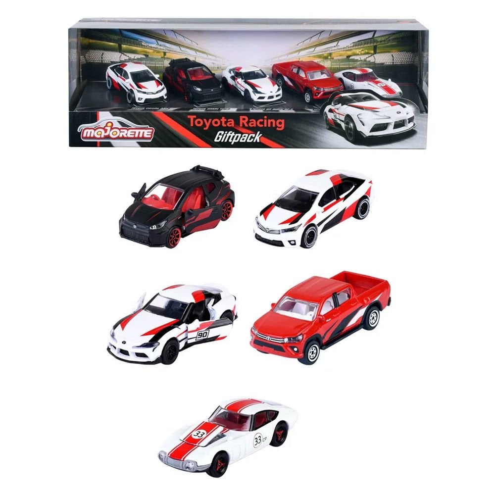 Majorette Toyota Racing 5 li Koleksiyon Paketi 212053189