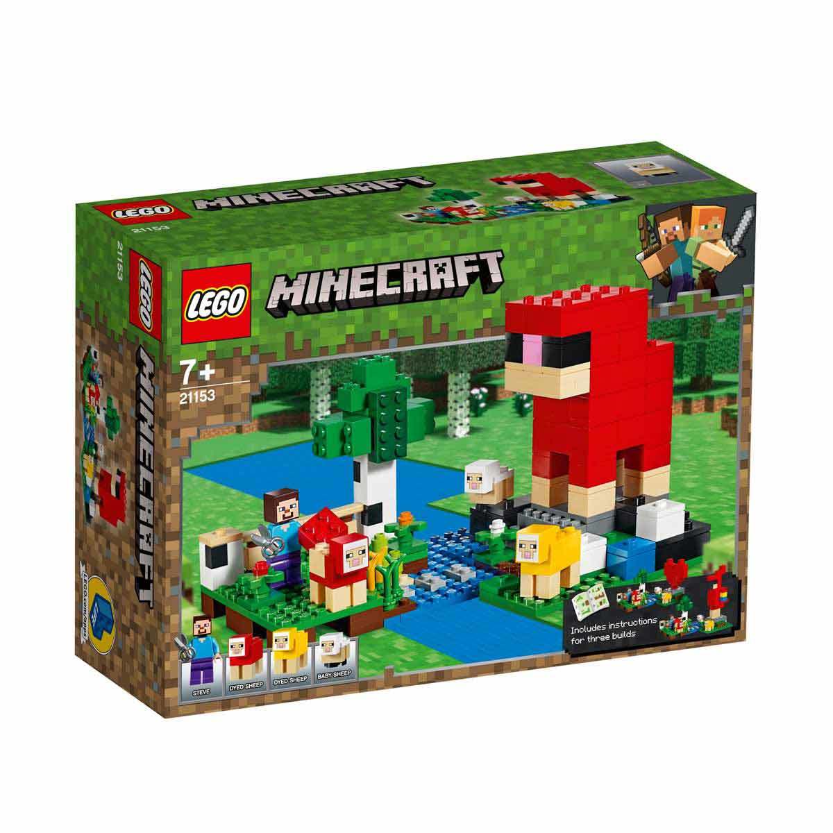 LEGO Minecraft Yün Çiftliği 21153