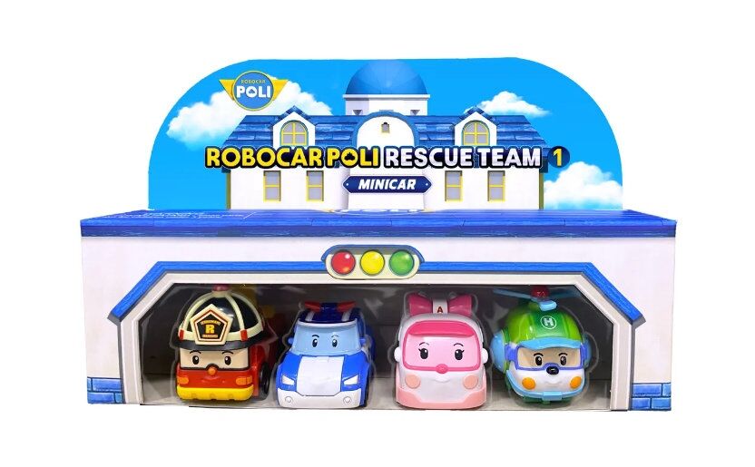 ROBOCAR POLİ MİNİK KASABNIN KURTARMA ARAÇLARI 4'LÜ SET 0760