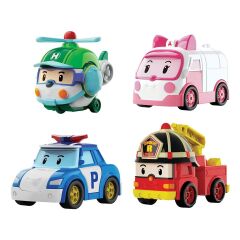 ROBOCAR POLİ MİNİK KASABNIN KURTARMA ARAÇLARI 4'LÜ SET 0760