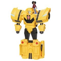TRANSFORMERS EARTHSPARK SPINCHANGER BUMBLEBEE