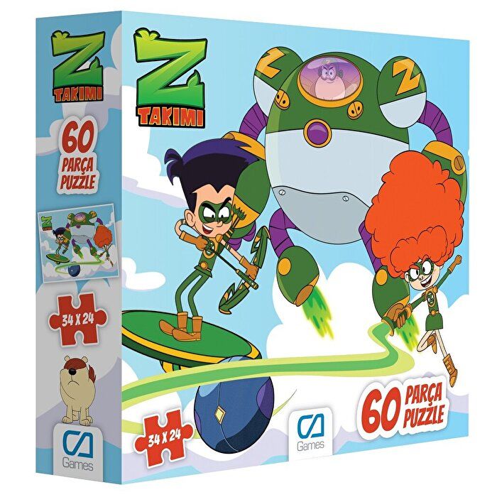 CA GAMES Z TAKIMI PUZZLE 60 PARÇA