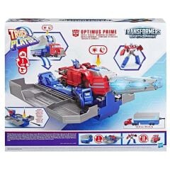 Transformers EarthSpark Optimus Prime Battle Oyun Seti G0750
