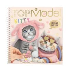 Top Model Kedi Figürli Çıkartma Kitabı 412965