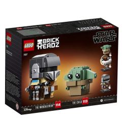 LEGO BrickHeadz Star Wars Mandalorian ve Çocuk 75317