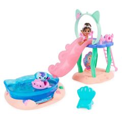 Sunman Oyuncak Gabby's Dollhouse Gabby ve Süslü Kedi Havuz Oyun Seti