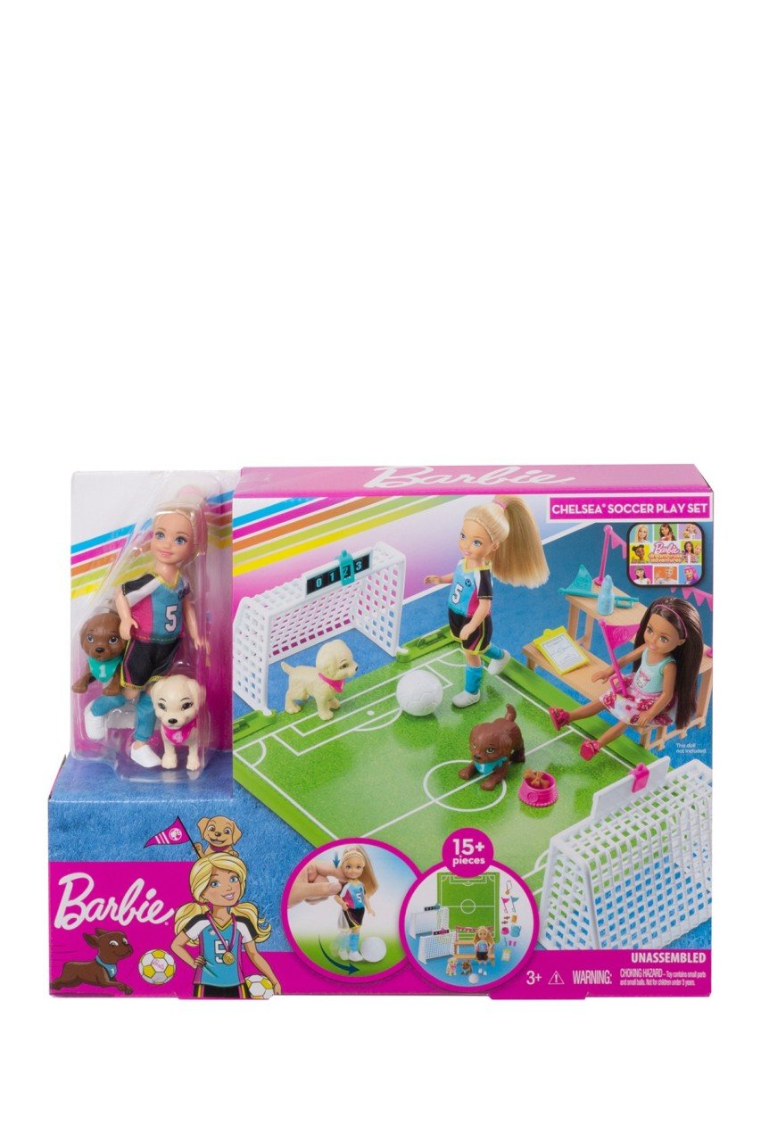 Barbie Seyahatte Futbolcu Chelsea Oyun Seti GHK37