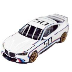 Mini Gt BMW 3.0 CSL White Diecast Model Araba