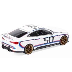 Mini Gt BMW 3.0 CSL White Diecast Model Araba