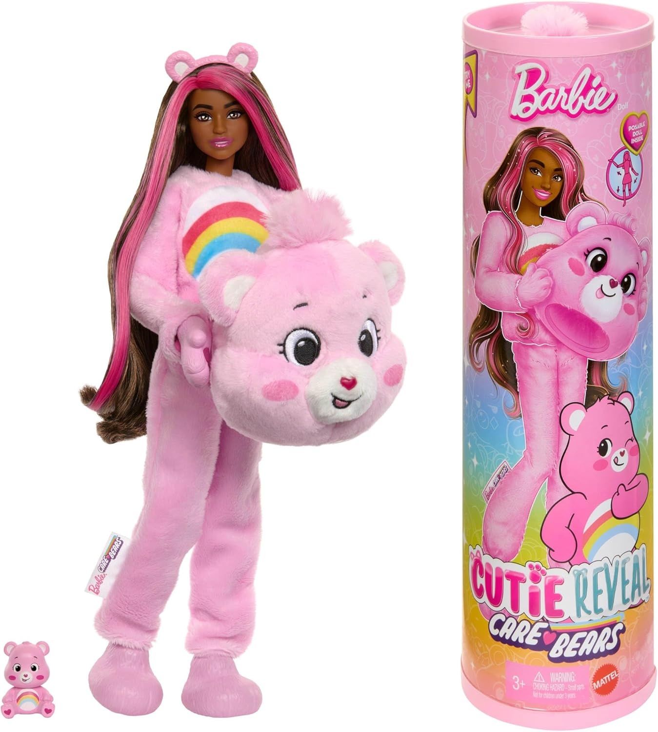 Barbie Cutie Reveal Sevimli Ayıcıklar Serisi Pembe  JCN95