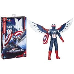Marvel Studios Titan Hero Serisi Deluxe Captain America 30 Cm.