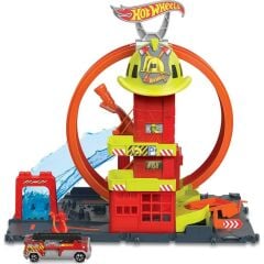 Hot Wheels Çember Pistli İftaiye İstasyonu HKX41