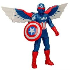Marvel Studios Titan Hero Serisi Captain America Aksiyon Figür 22 Cm.