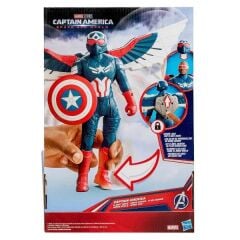 Marvel Studios Titan Hero Serisi Captain America Aksiyon Figür 22 Cm.