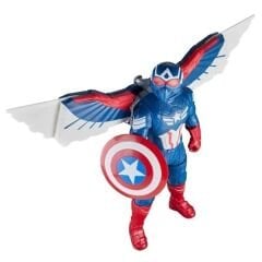 Marvel Studios Titan Hero Serisi Captain America Aksiyon Figür 22 Cm.