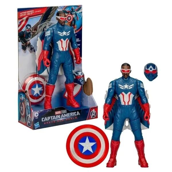 Marvel Studios Titan Hero Serisi Captain America Aksiyon Figür 22 Cm.