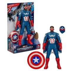 Marvel Studios Titan Hero Serisi Captain America Aksiyon Figür 22 Cm.
