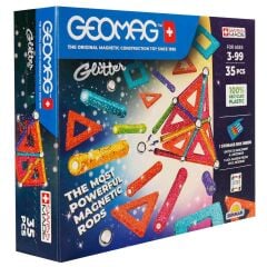 Sunman Oyuncak Geomag Glitter Manyetik Zeka Oyunu 35 Parça