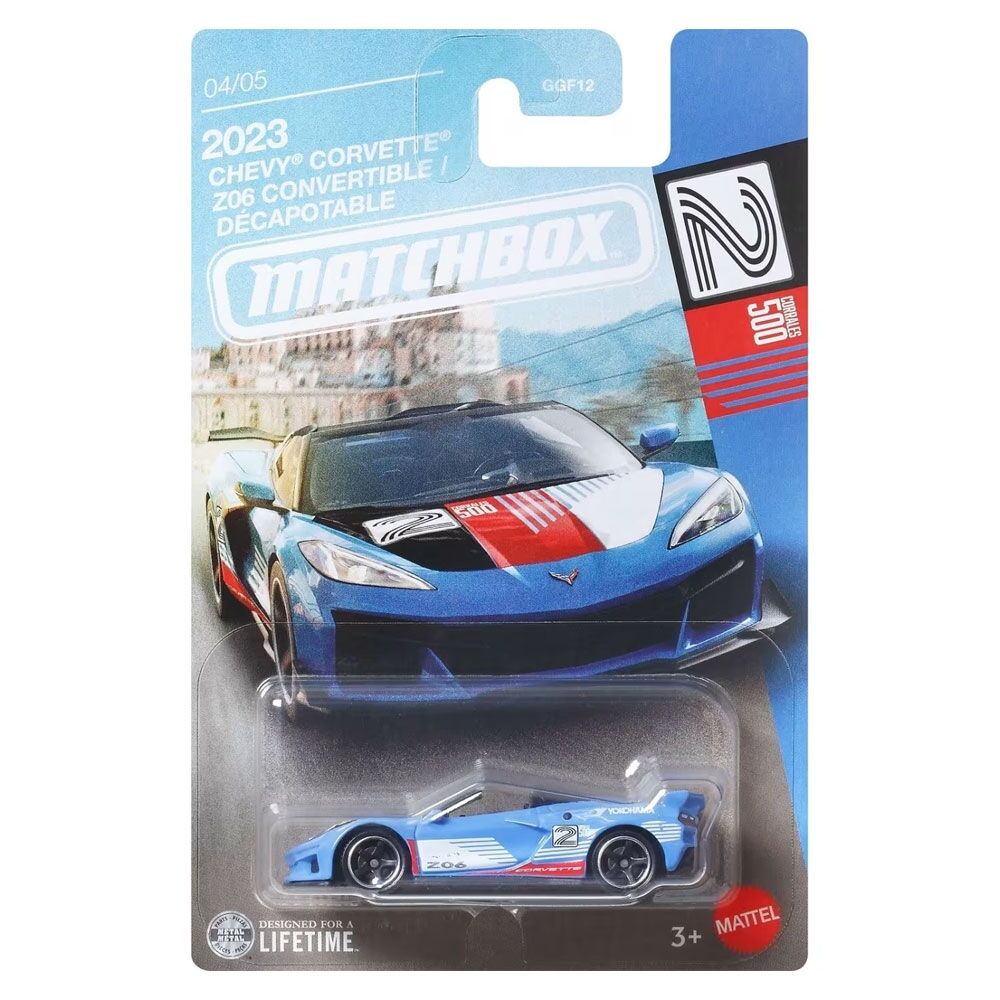Matchbox 2023 Chevy Corvette Z06 Cabrio GGF12  JJR53