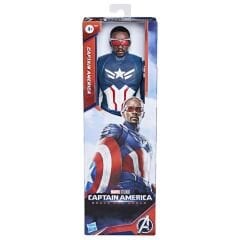 Marvel Studios Titan Hero Serisi Captain America Aksiyon Figürü 30 Cm.