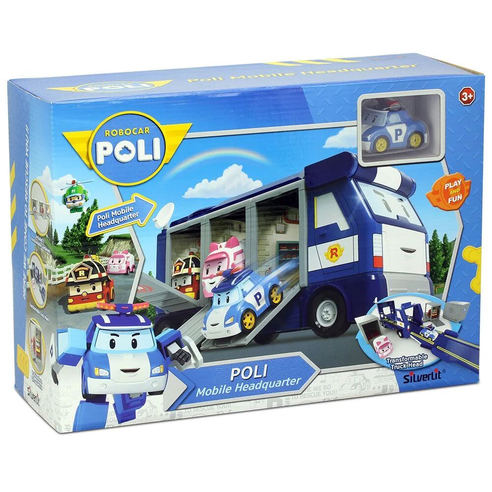 ROBOCAR POLİ ANA MERKEZ MOBİL ARAÇ