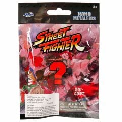 Street Fighter Nano Metalfigs Die Cast Sürpriz Figür Paketi