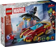 LEGO Marvel Iron Man Arabası ile Black Panther Red Hulk’a Karşı76310