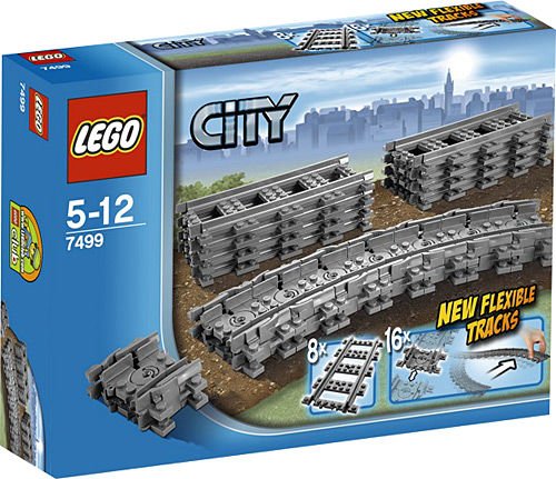 Lego City Flexible Tracks Demiryolu 7499