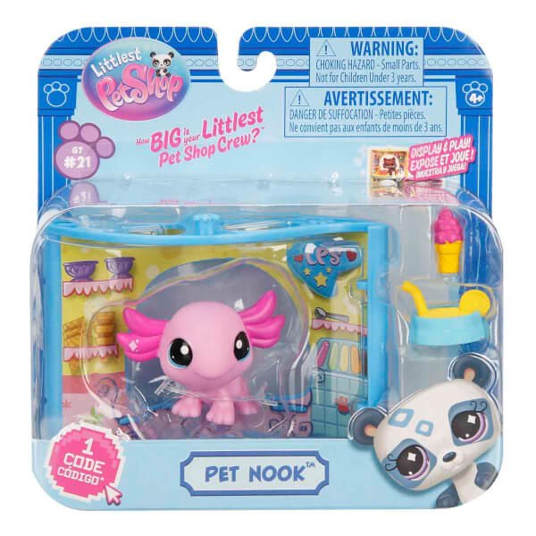 Littlest Pet Shop Pet Nook Dondurma Salonu Özel Figürü