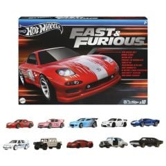 Hot Wheels Hızlı ve Öfkeli10'lu Araba Seti HVX27