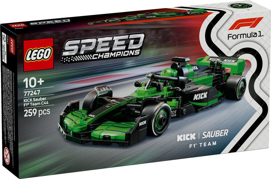 LEGO Speed Champions KICK Sauber F1 Team C44 Yarış Arabası 77247